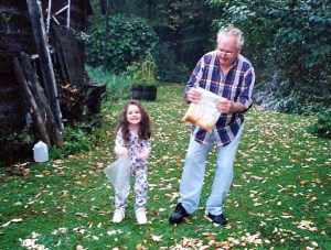 Feeding the crows 2 edited