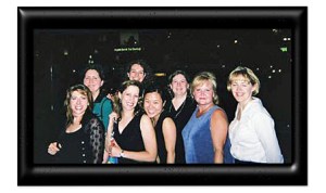 Me, Lyssa and Julia Q framed